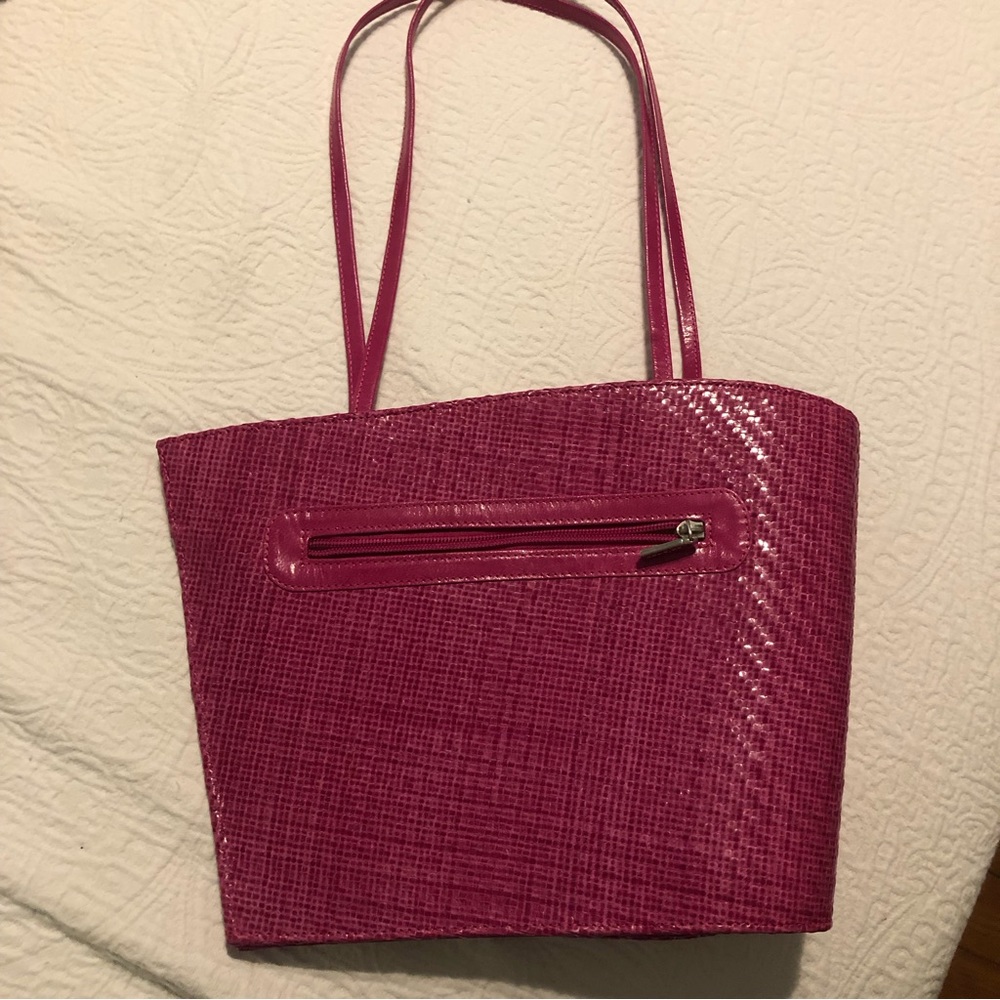 CALONGE leather purse Color pink.